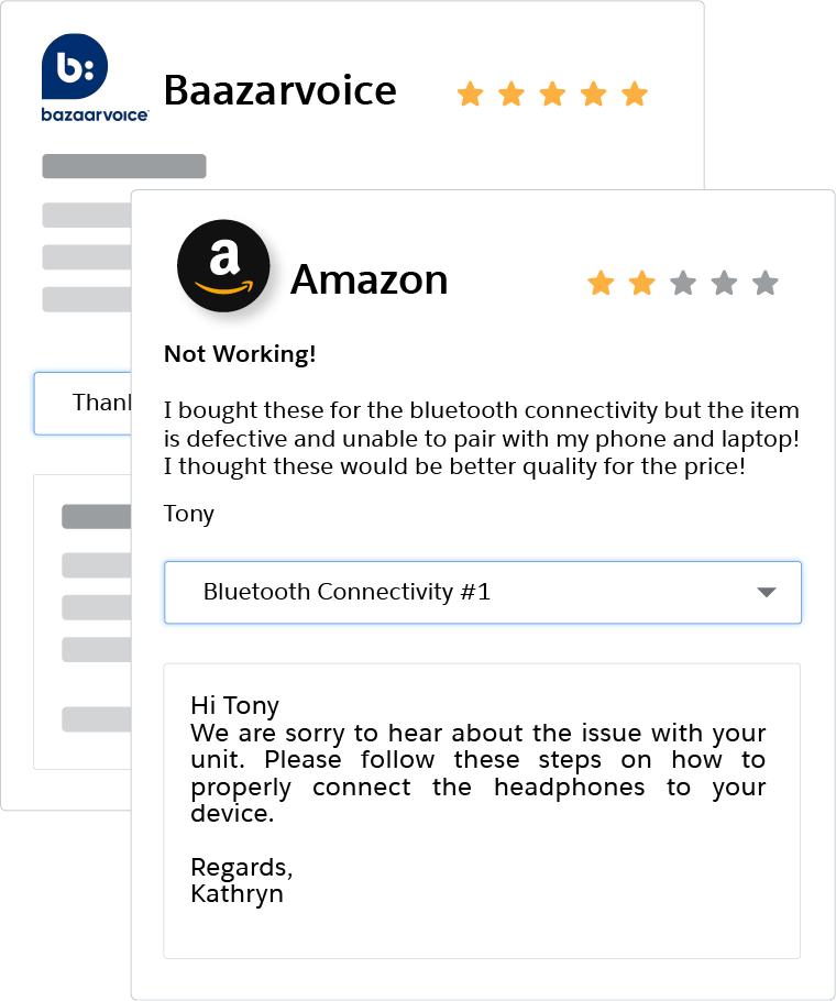Responding to Reviews Responding to Reviews