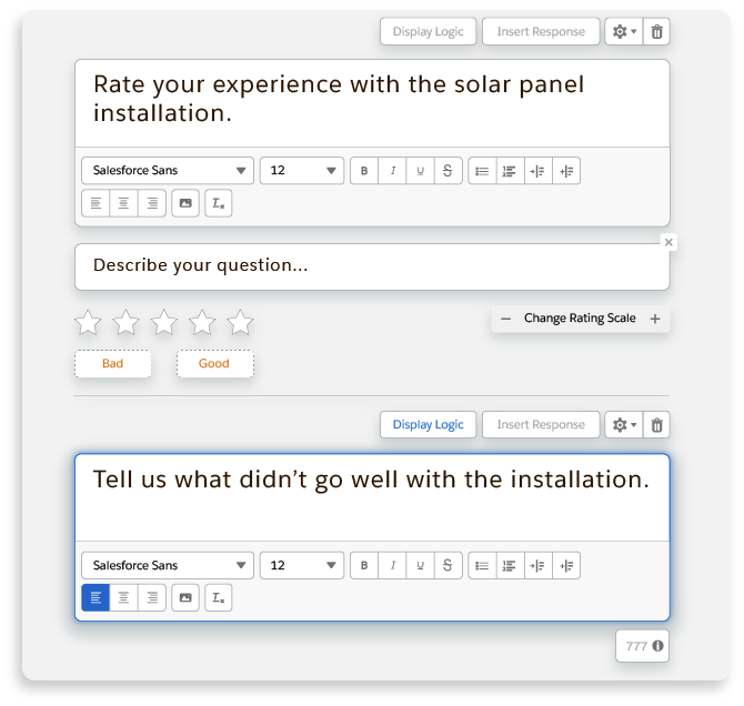 Salesforce Surveys Salesforce Surveys