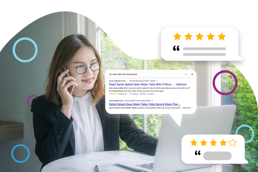 product reviews help with SEO