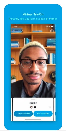 Warby Parker Virtual Try On