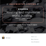 Audible reviews email campaign