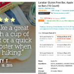 LARABAR amazon product review example