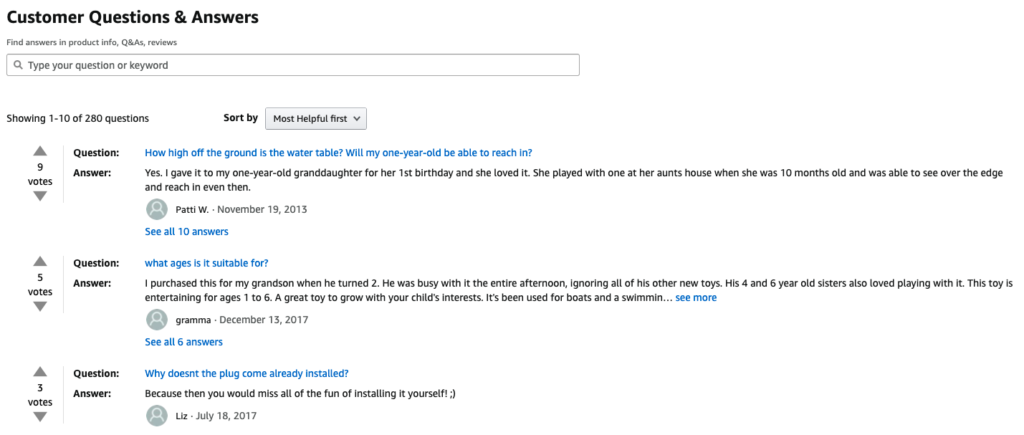 Amazon Q&A