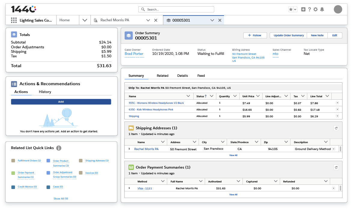 Salesforce-Order-Management