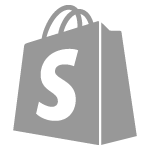 Shopify Gray Icon