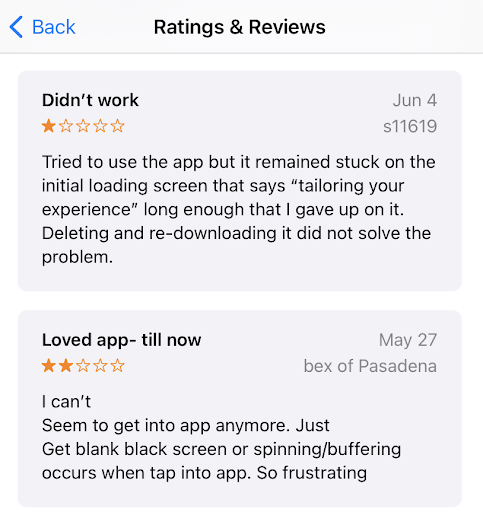 Nike App Reviews