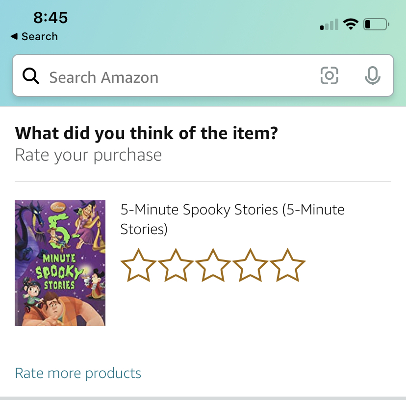 Amazon Rating