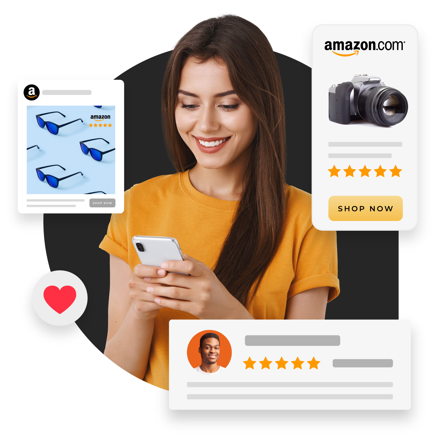 Consumer Reviews in Amazon Ads Consumer Reviews in Amazon Ads