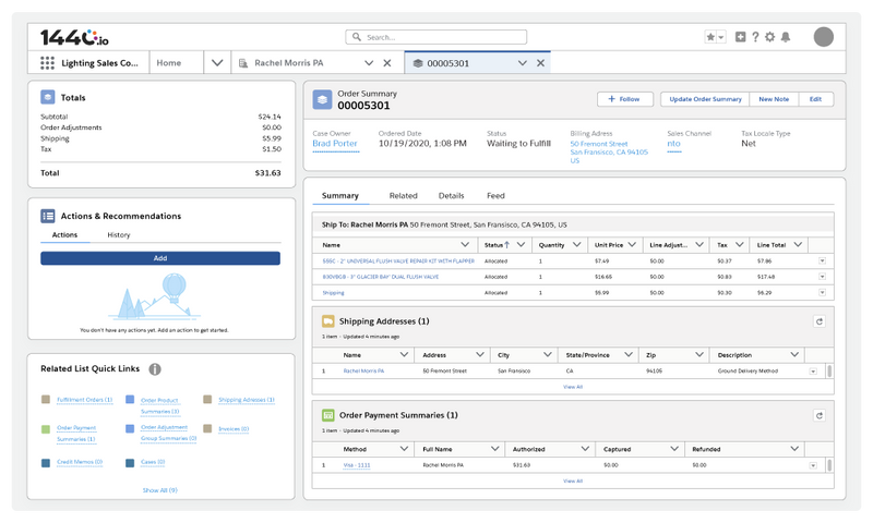 Commerce Studio - Order Management Salesforce