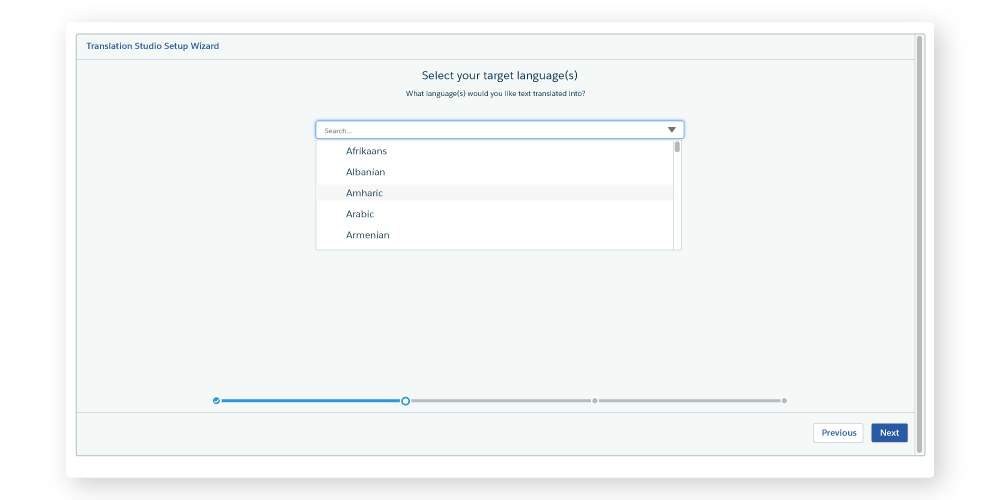 Translation Setup Salesforce