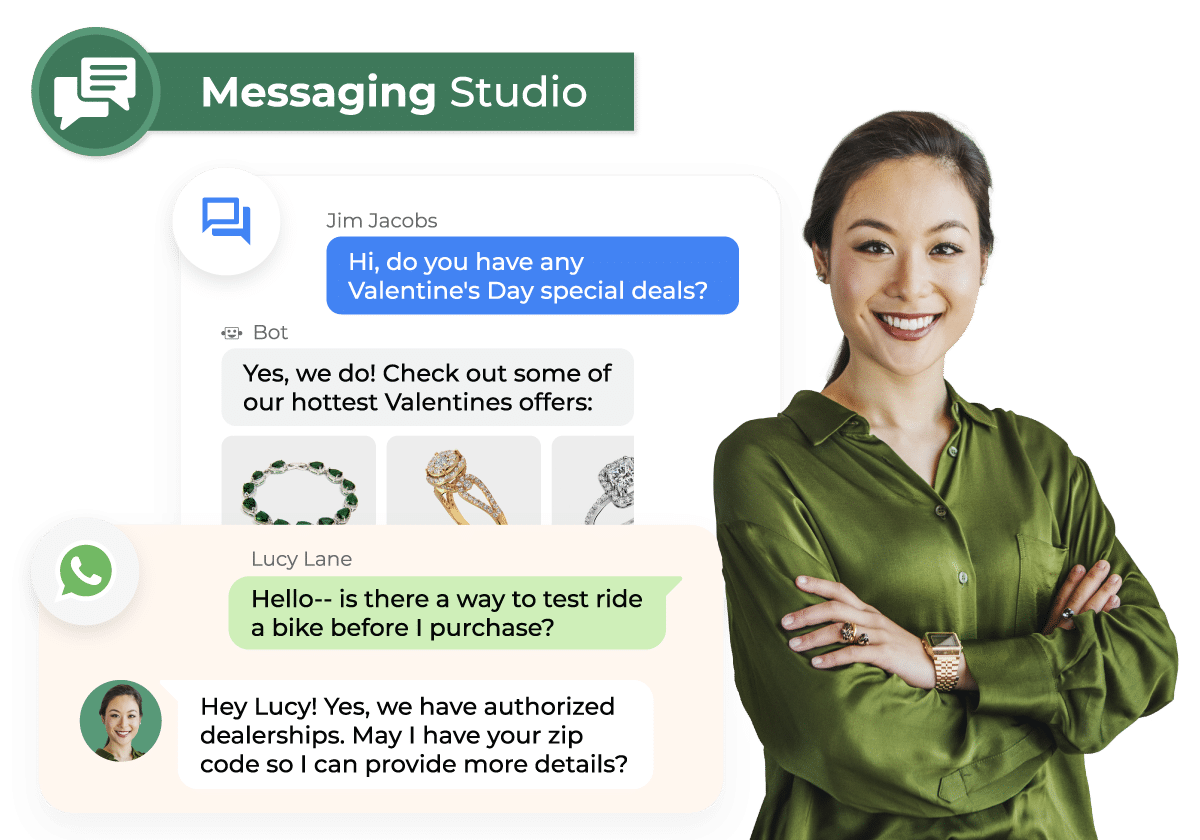 Messaging Studio Conversations Omnichannel