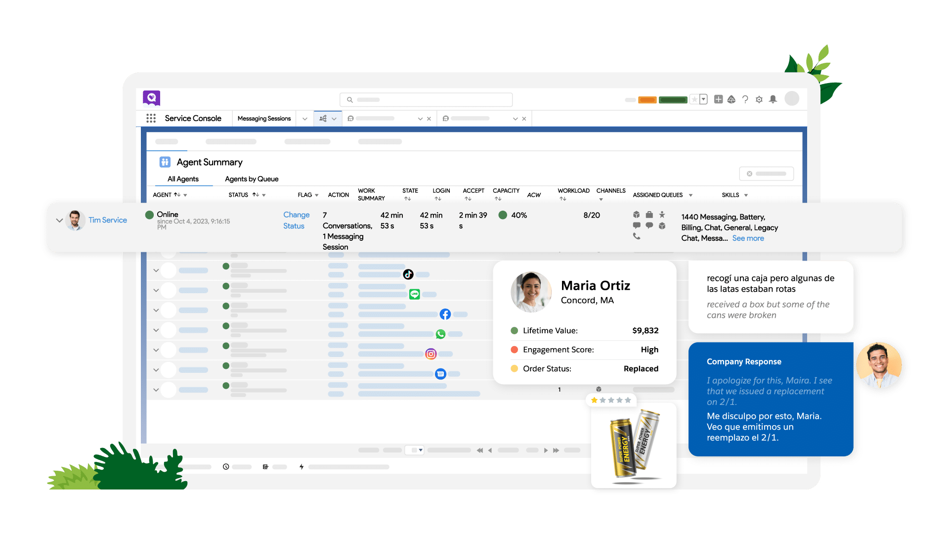 Intelligent Customer Support Features